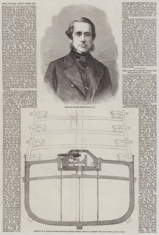 Cowper Phipps Coles (incisione) da English School