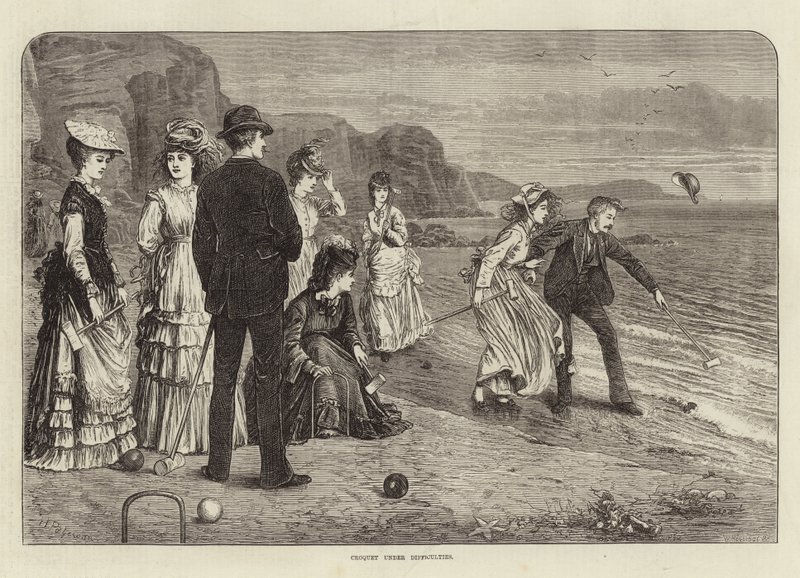Croquet in difficoltà da English School