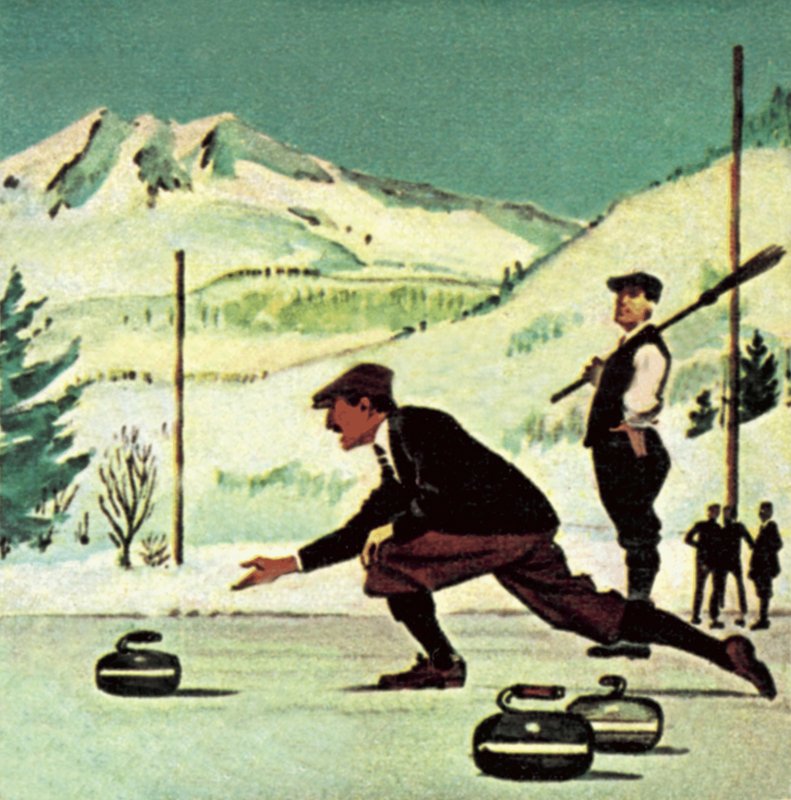 Curling da English School