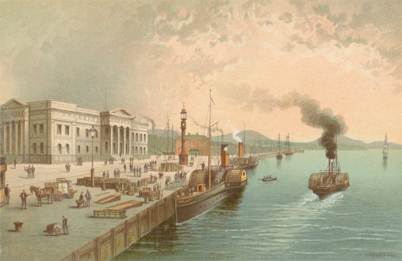 Custom House Quay, Greenock da English School