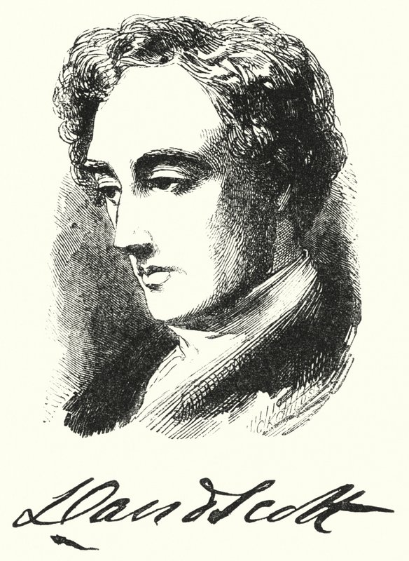 David Scott, RSA (incisione) da English School