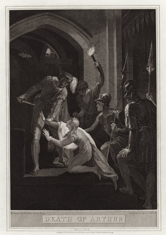 Morte di Artù da English School