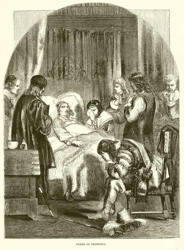 Morte di Cromwell da English School