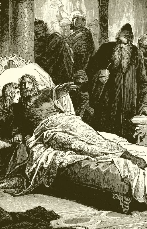 Morte di Federico II a Palermo da English School