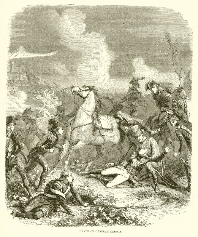 Morte del Generale Desaix da English School