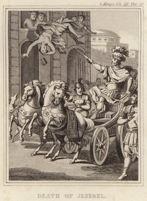 Morte di Gezabele da English School