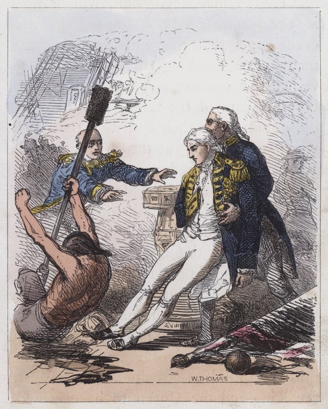 Morte di Lord Nelson da English School