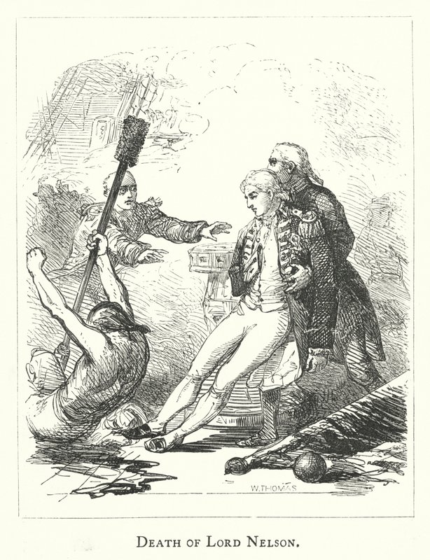 Morte di Lord Nelson da English School
