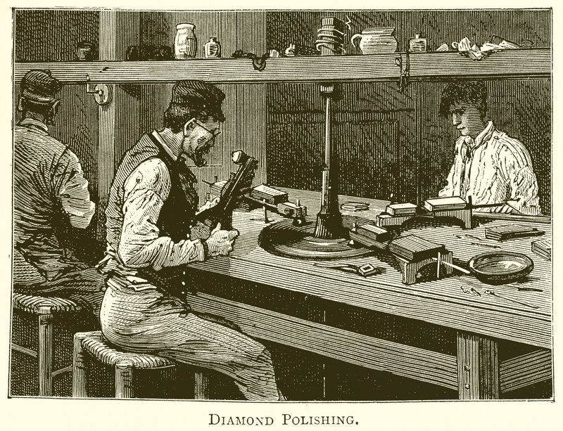 Lucidatura dei diamanti da English School