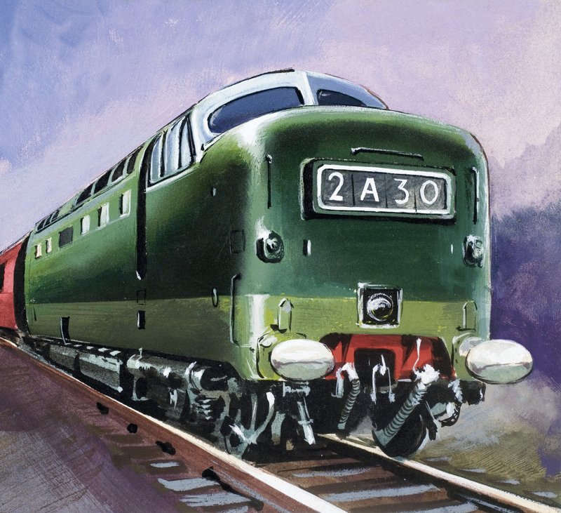 Locomotiva diesel da English School