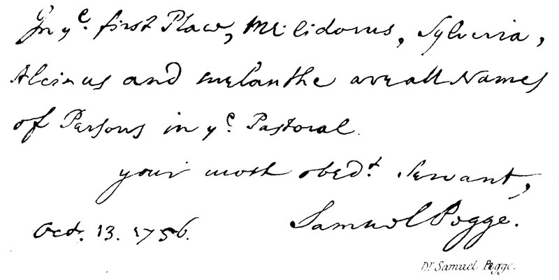 Dr Samuel Pegge da English School