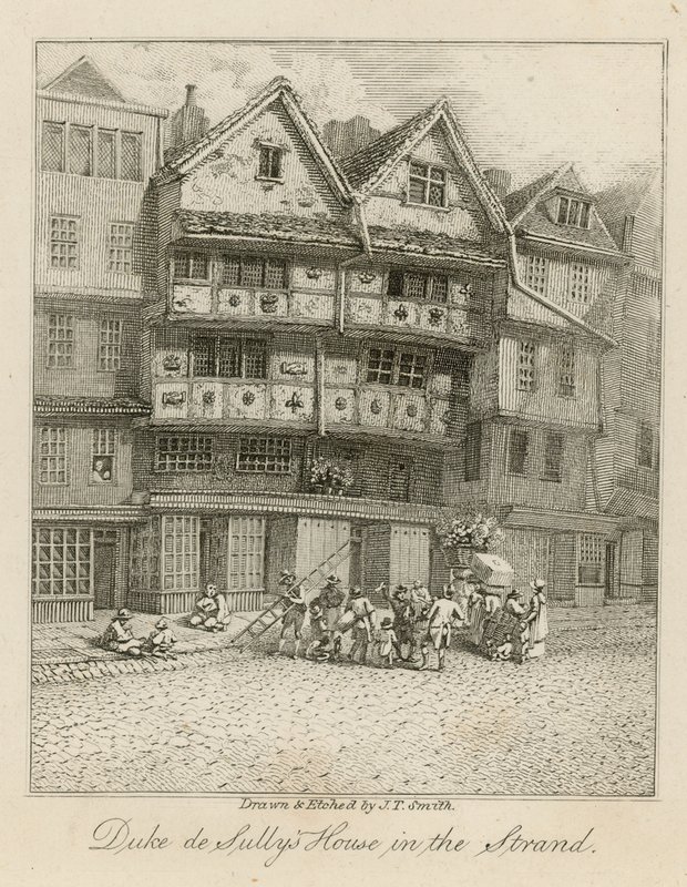 Casa del Duca di Sully nello Strand da English School