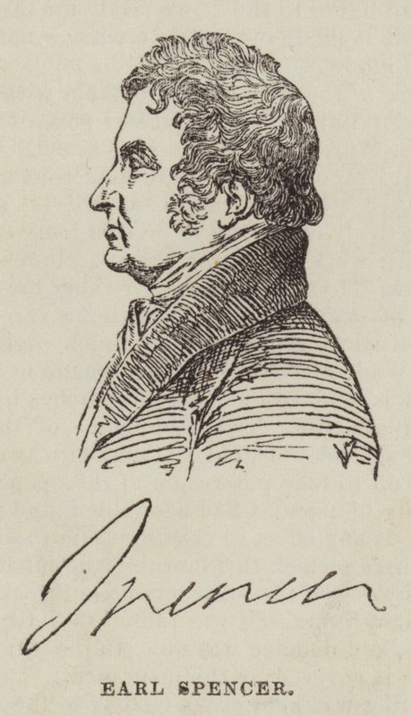 Conte Spencer (incisione) da English School