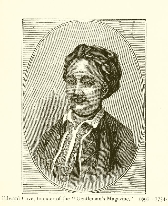 Edward Cave, fondatore del Gentlemans Magazine da English School