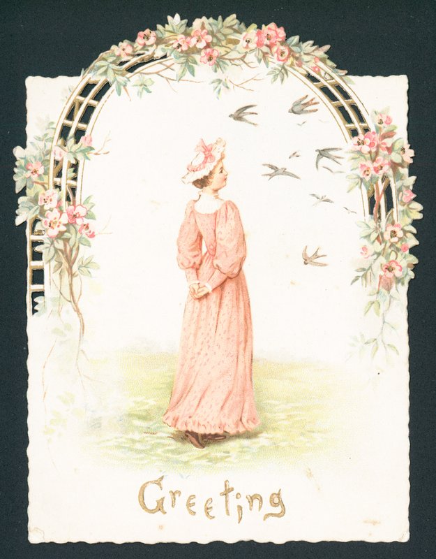 Signora elegante sotto l