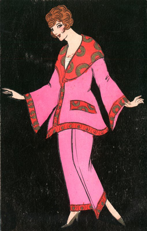 Donna elegante da English School