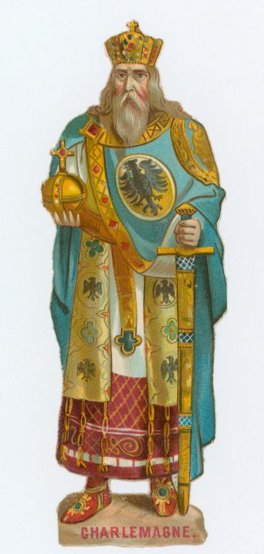 Imperatore Carlo Magno da English School