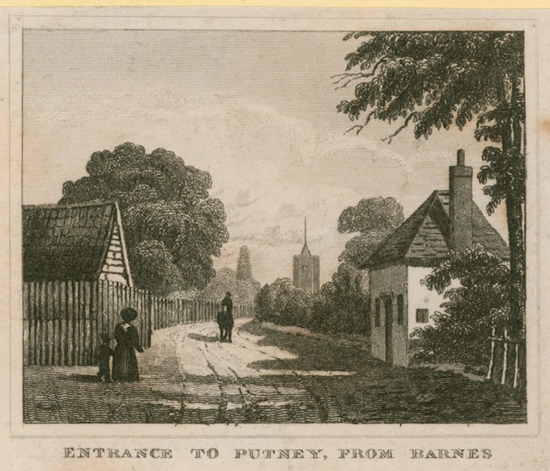 Ingresso a Putney da Barnes da English School