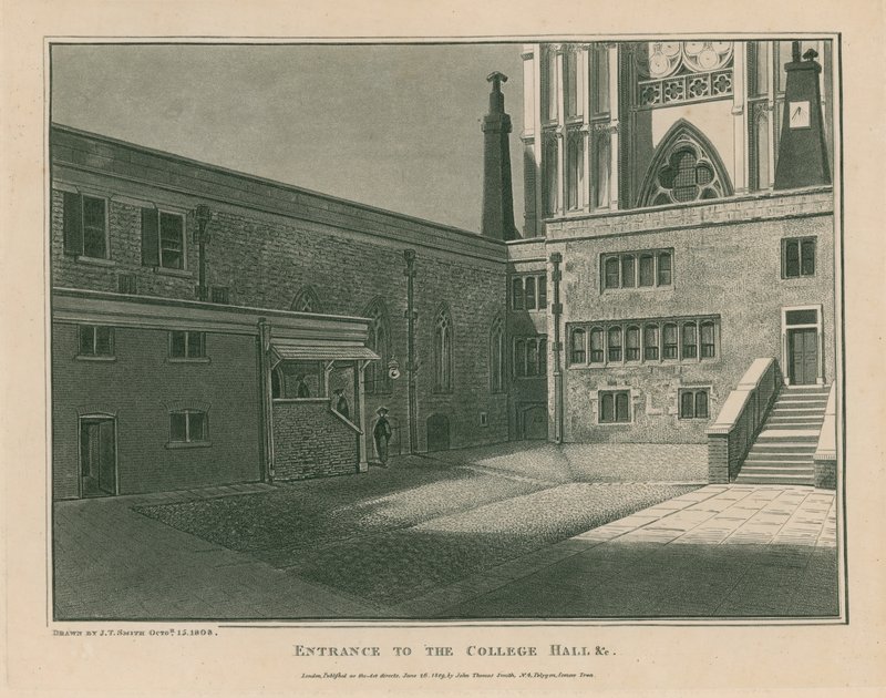 Ingresso alla College Hall da English School