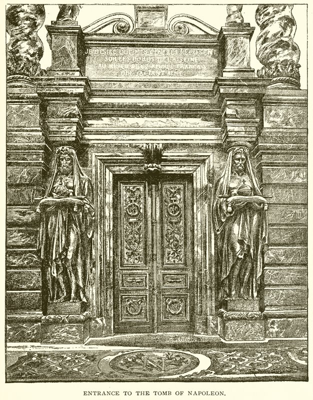 Ingresso alla tomba di Napoleone da English School