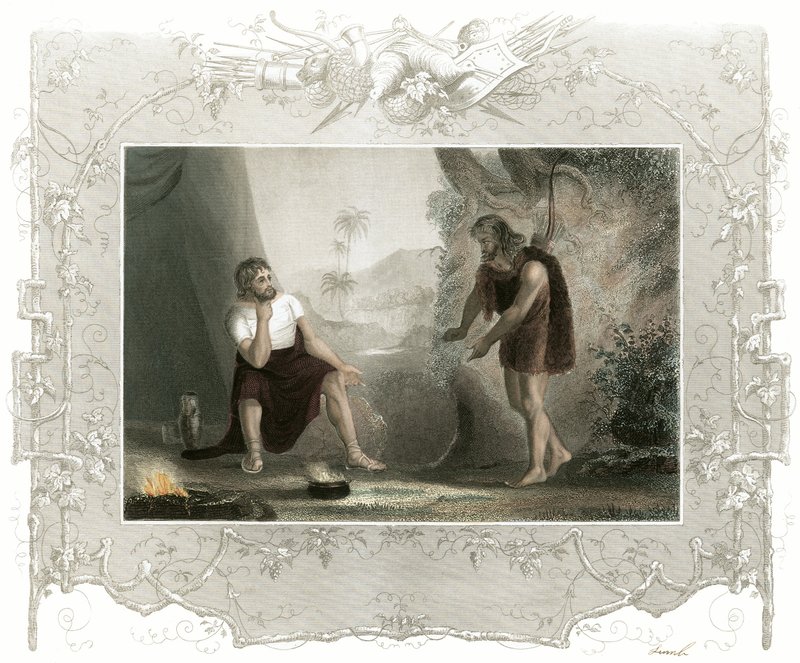 Esaù e Giacobbe da English School
