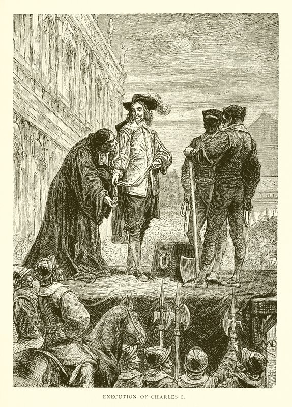 Esecuzione di Carlo I da English School