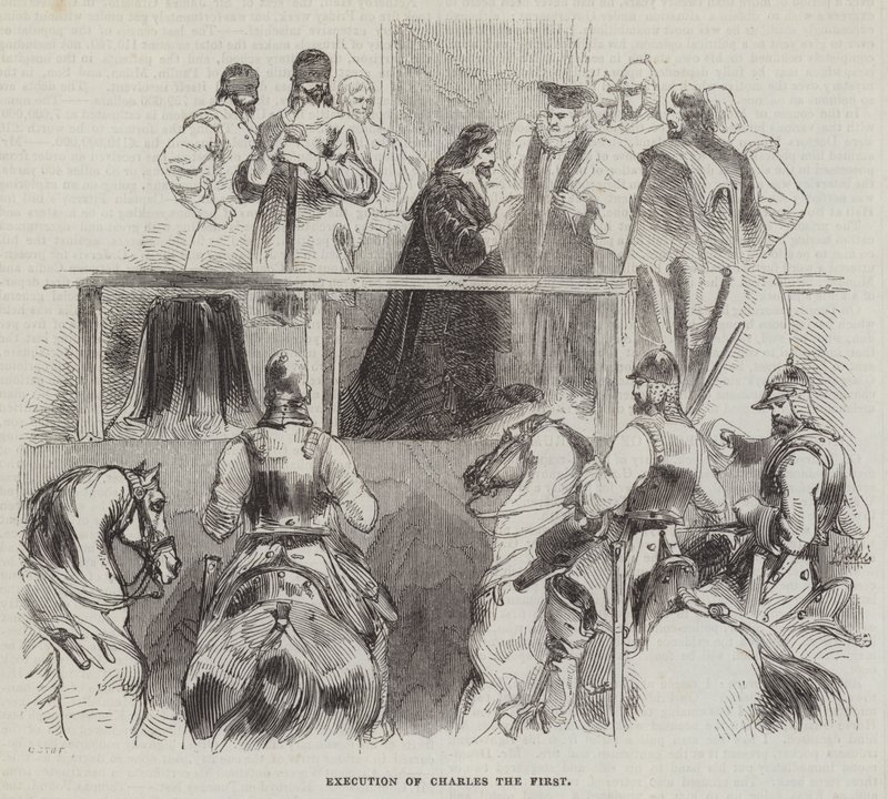 Esecuzione di Carlo I da English School