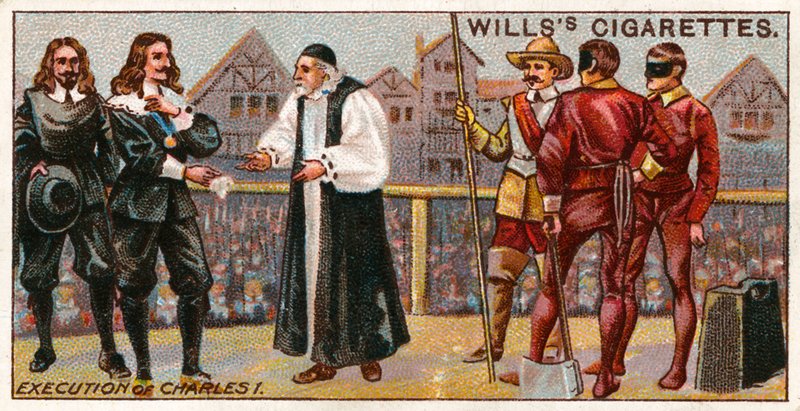 Esecuzione del re Carlo I da English School
