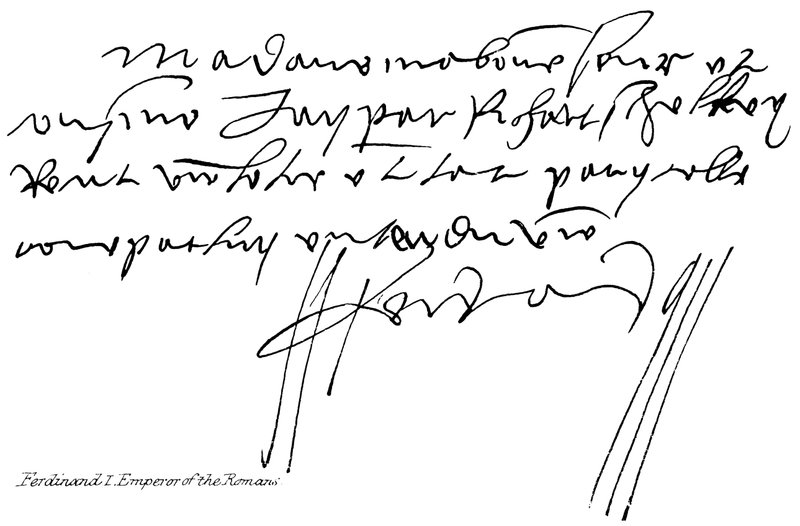 Ferdinando I Imperatore dei Romani da English School