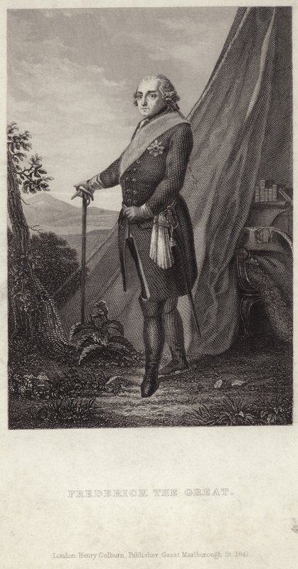 Federico II di Prussia da English School