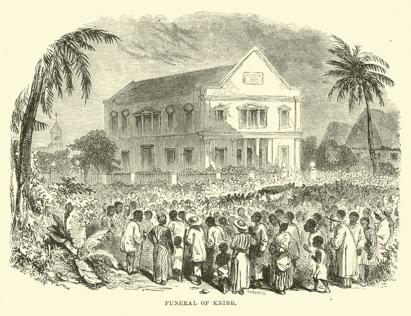 Funerale di Knibb da English School
