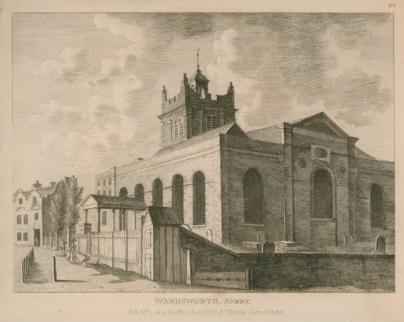 Vista generale di Wandsworth da English School