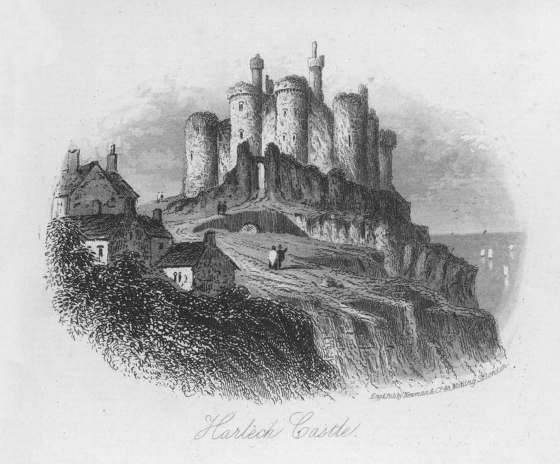 Castello di Harlech da English School