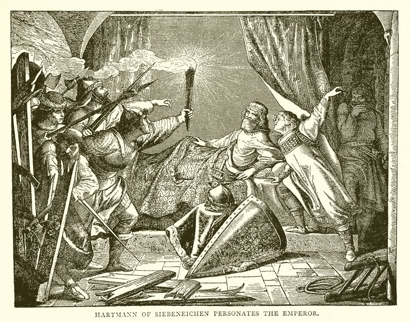Hartmann di Siebeneichen impersona l