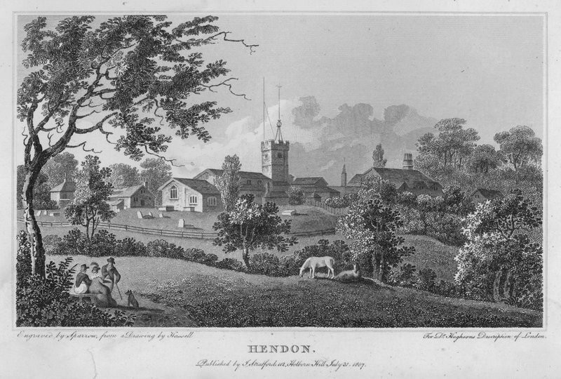 Hendon (incisione) da English School