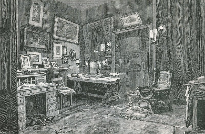 Camerino di Henry Irving da English School
