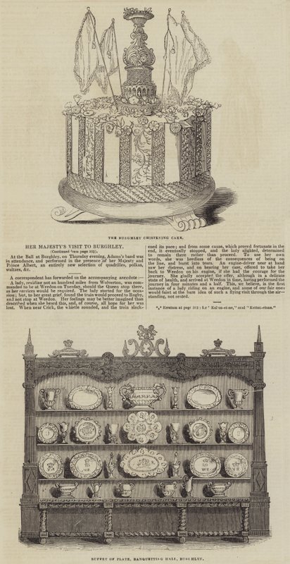 La Visita di Sua Maestà a Burghley da English School
