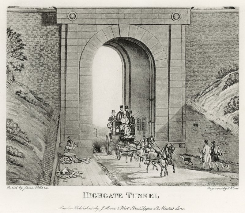 Tunnel di Highgate da English School