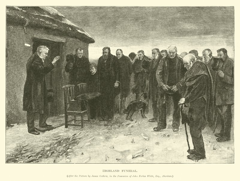 Funerale nelle Highlands da English School
