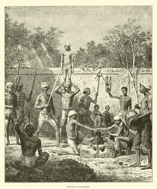 Giocolieri indù da English School