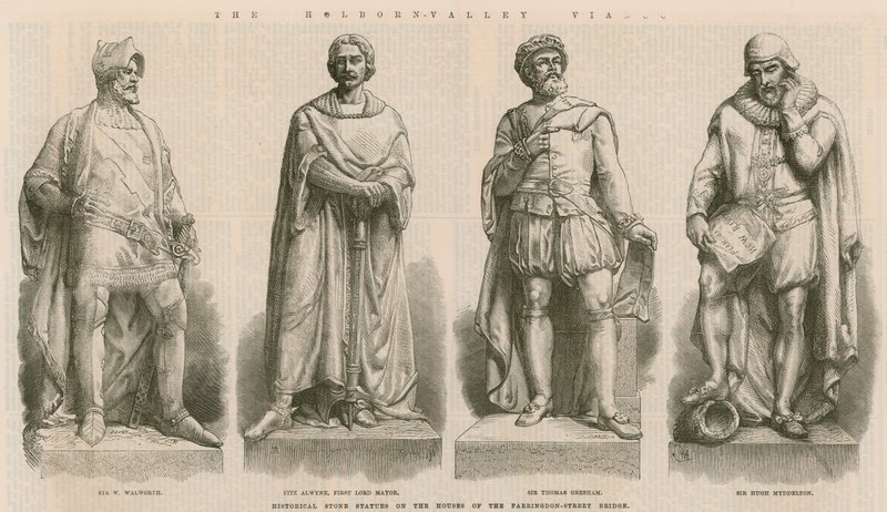 Statue storiche in pietra da English School