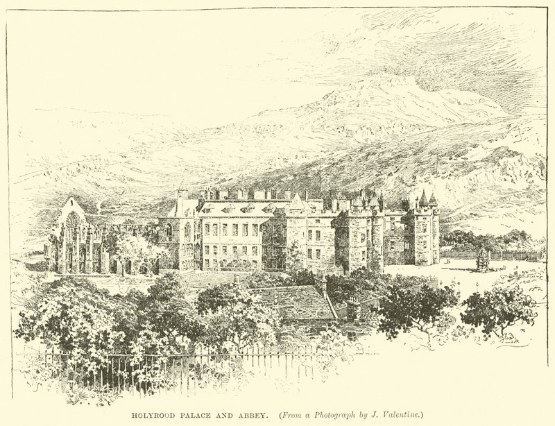 Palazzo e Abbazia di Holyrood da English School