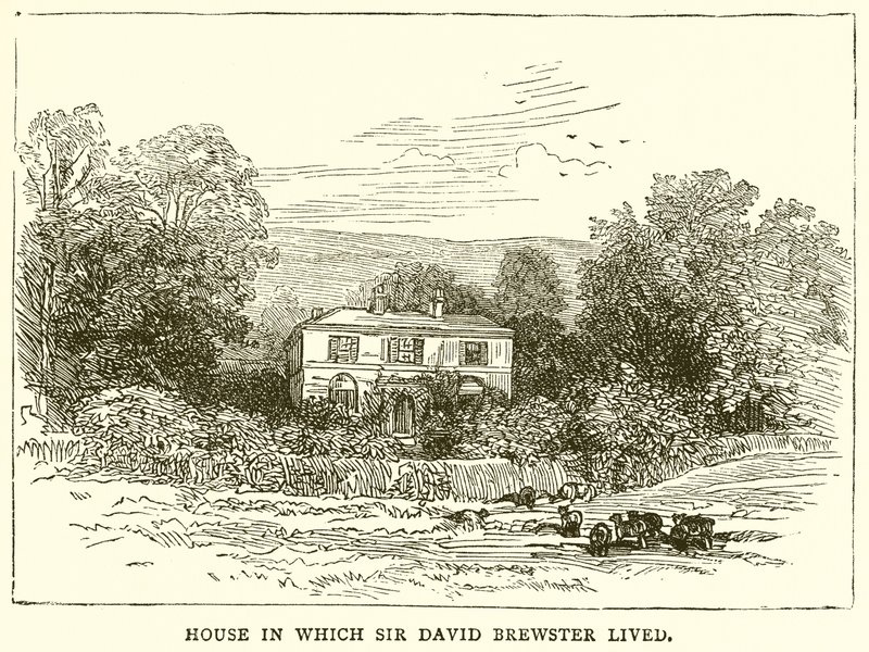 Casa in cui visse Sir David Brewster da English School