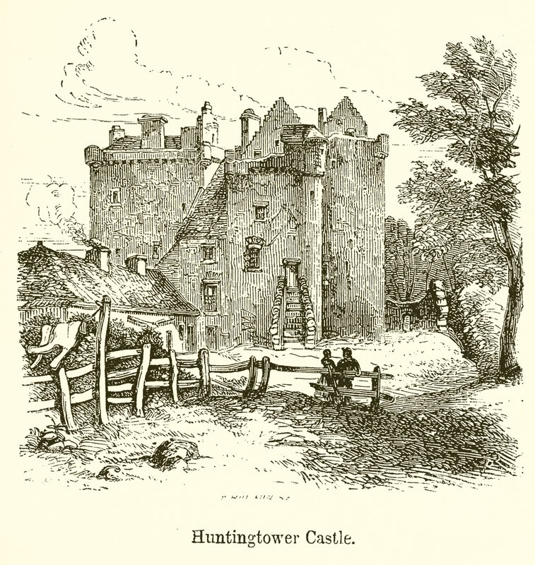 Castello di Huntingtower da English School