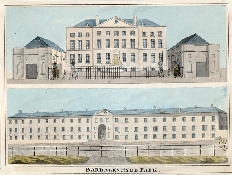 Caserma di Hyde Park, Londra da English School