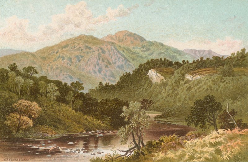 Nel passo dei Trosachs da English School