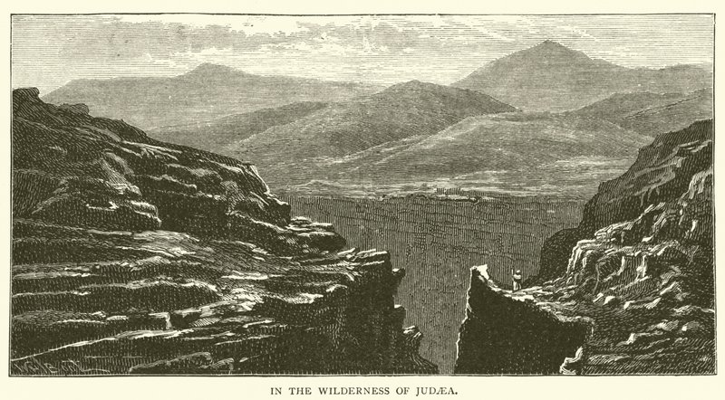 Nel Deserto della Giudea (incisione) da English School