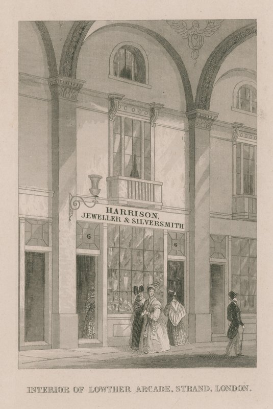 Interno di Lowther Arcade da English School