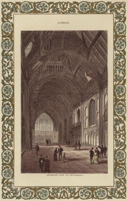 Vista interna della Guildhall da English School