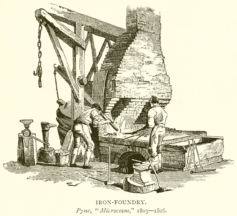 Fonderia di ferro da English School